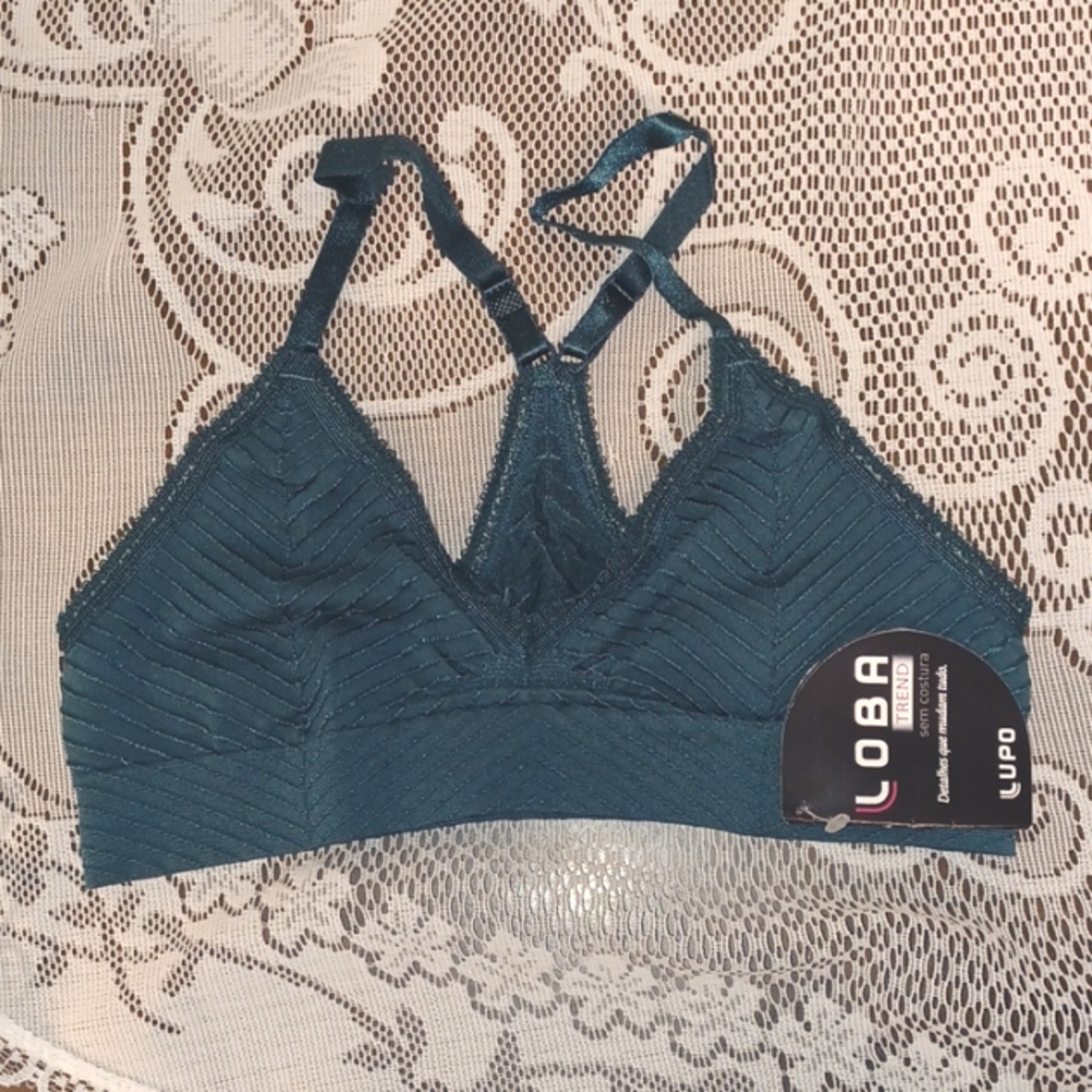 NEW! LOBA M Bra in green olive colour 4856